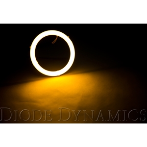 Diode Dynamics Halo Lights LED 80mm Amber Single