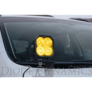 Diode Dynamics SS3 LED Ditch Light Kit for 2018-2021 Subaru Crosstrek, Sport Yellow Combo