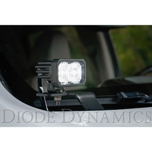 Diode Dynamics SS3 LED Ditch Light Kit for 2015-2021 GMC Canyon, Sport White Combo