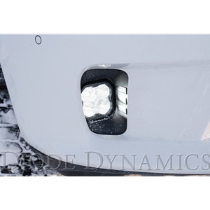 Diode Dynamics SS3 Vertical LED Fog Light Kit for 2019-2021 Ram 1500 Classic White SAE/DOT Driving Sport
