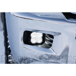 Diode Dynamics SS3 Horizontal LED Fog Light Kit for 10-18 Ram 2500/3500 White SAE/DOT Driving Sport