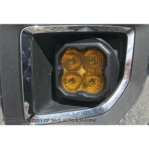 Diode Dynamics SS3 Type GM LED Fog Light Kit for 2015-2021 Chevrolet Colorado, Yellow SAE/DOT Fog Max