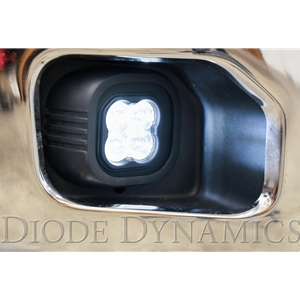 Diode Dynamics SS3 Type SD LED Fog Light Kit for 2011-2016 Ford Super Duty F-250/F-350 Yellow SAE/DOT Fog Max