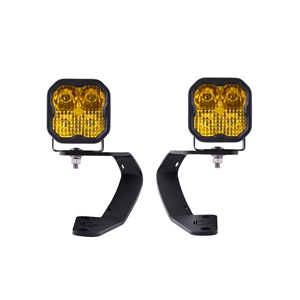 Diode Dynamics SS3 LED Ditch Light Kit for 2010-2021 Toyota 4Runner Pro Yellow Combo