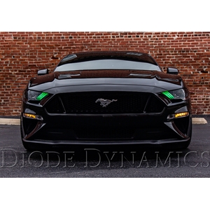 Diode Dynamics RGBWA DRL LED Boards for 2018-2021 EU/AU Ford Mustang