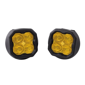 Diode Dynamics SS3 Type GM ABL LED Fog Light Kit for 2015-2020 GMC Canyon Yellow SAE/DOT Fog Pro w/ Backlight
