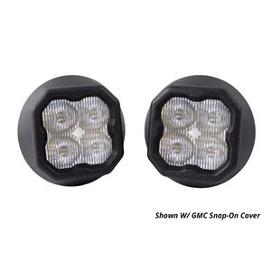 Diode Dynamics SS3 Type GM ABL LED Fog Light Kit for 2015-2020 GMC Canyon White SAE/DOT Fog Max w/ Backlight
