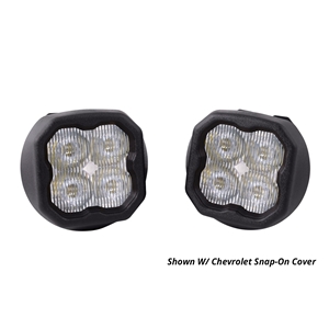 Diode Dynamics SS3 Type GM ABL LED Fog Light Kit for 2015-2021 Chevrolet Colorado Yellow SAE/DOT Fog Max w/ Backlight