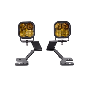 Diode Dynamics SS3 LED Ditch Light Kit for 2021 Ford Bronco Sport, Sport Yellow Combo