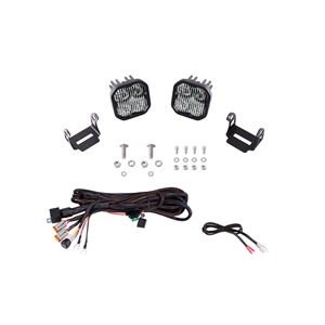 Diode Dynamics SS3 LED Ditch Light Kit for 2021 Ford Bronco, Sport White Combo