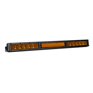 Diode Dynamics 18 Inch LED Light Bar  Single Row Straight Amber Combo Each Stage Series