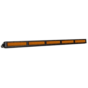 Diode Dynamics 30 Inch LED Light Bar  Single Row Straight Amber Flood Each Stage Series