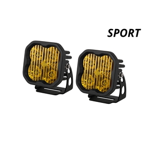 Diode Dynamics SS3 LED Pod Sport Yellow Combo Standard Pair