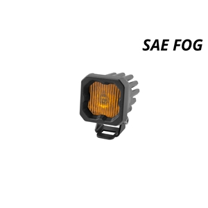 Diode Dynamics Stage Series C1 LED Pod Yellow SAE/DOT Fog Standard ABL Each