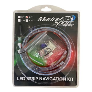 Marine Sport Lighting Marine Vessel 24 Inch LED Strip Starboard and Port sidelight Nav Kit