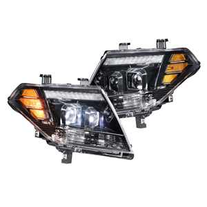 Morimoto XB Hybrid LED Headlights: Nissan Frontier (09-20) (Pair