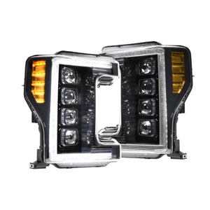 Morimoto XB LED Headlights: Ford Super Duty (17-19) (Pair