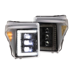 Morimoto XB LED Headlights: Ford Super Duty (11-16) (Pair