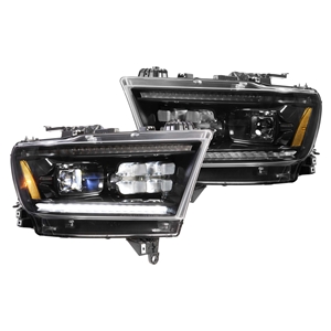 Morimoto XB LED Headlights: RAM 1500 (2019 ) (Pair