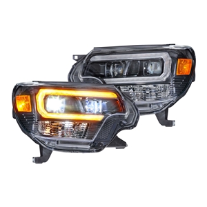 Morimoto XB Hybrid LED Headlights: Toyota Tacoma (12-15) (Pair