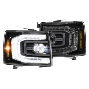 Morimoto XB LED Headlights: Chevy Silverado (07-13) (Pair