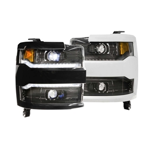 Morimoto XB LED Headlights: Chevrolet Silverado HD (15-19) (Pair