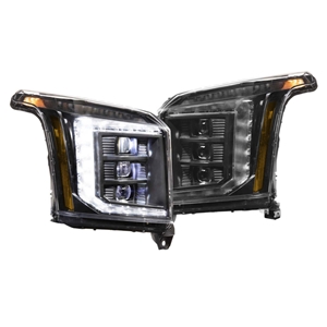 Morimoto XB LED Headlights: GMC Yukon (15-20) (Pair