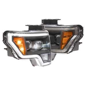 Morimoto XB Hybrid LED Headlights: Ford F150 (09-14) (Pair