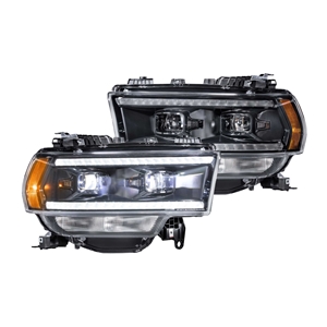 Morimoto XB Hybrid LED Headlights: Dodge Ram HD (2019 ) (Pair