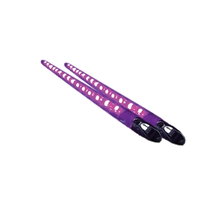Race Sport Lighting 13 Inch Accent Bar Purple Pair Extreme Series