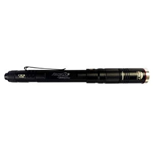 Race Sport Lighting 3-Mode Rechargeable LED 350 Lumen Pencil Flashlight with 4x Zoom Projector Lens