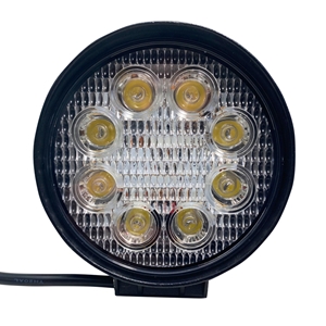Race Sport Lighting 4 Inch Round High-Powered LED 27W/1755LM Each Street Series