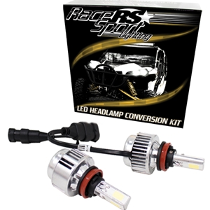 Race Sport Lighting 5202 3 Sided Driverless LED Headlight Kit 2,000 LUX w/ OEM Kelvin Color