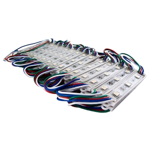 Race Sport Lighting 15 Foot 30-Module LED Pod Strip Light Kit RGB Multi-Color With 5050 LED Technology Professional Grade