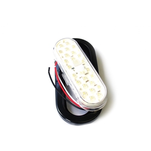 Race Sport Lighting   6x2.5 Inch LED White w/ Grommet Sold Individually