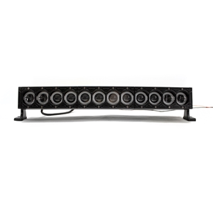 Race Sport Lighting 23 Inch HALO-DRL Series LED Light Bar w/ Individual Halo DRLs 25.625 Inch Mount to Mount