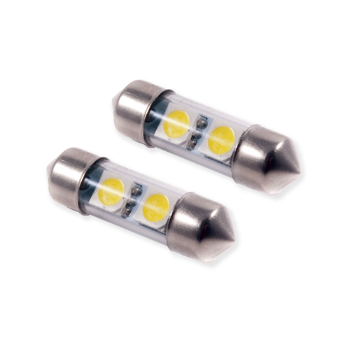 Diode Dynamics 31mm SMF2 LED Bulb Warm White Pair 