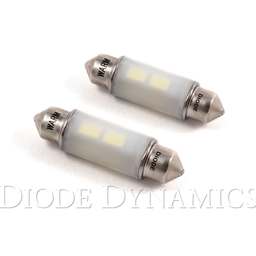 Diode Dynamics 39mm HP6 LED Warm White Pair 