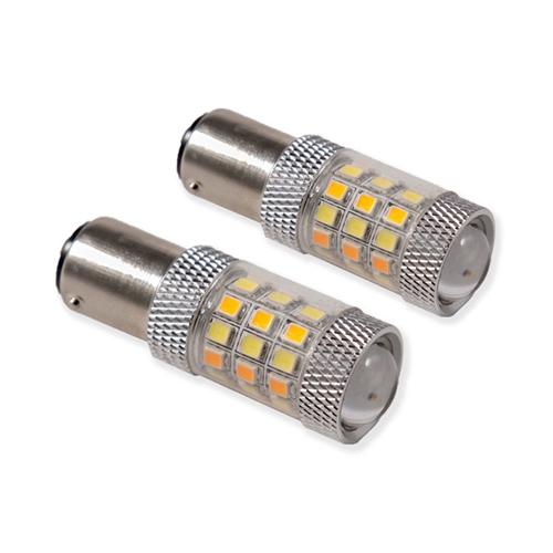 Diode Dynamics 1157 LED Bulb HP24 Dual-Color LED Cool White Pair 