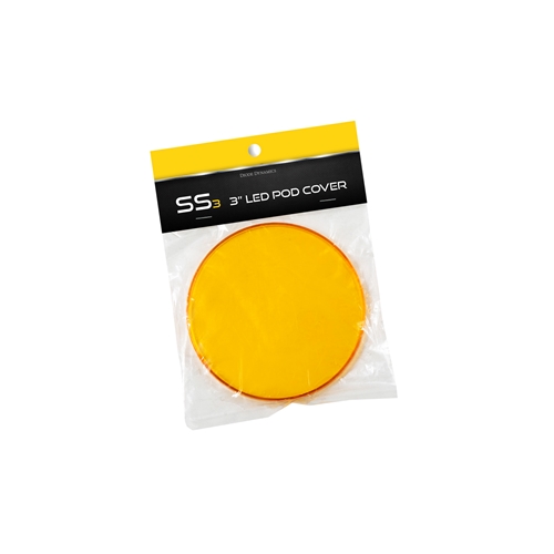 Diode Dynamics Worklight SS3 Cover Round Yellow 