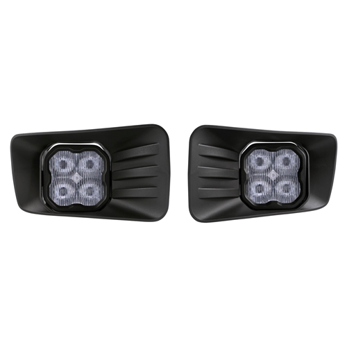 Diode Dynamics Fog Light Pod Kit - SS3 Sport White SAE w/ Backlight for 2007-2013 Chevrolet Avalanche Z71