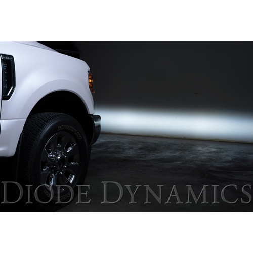 Diode Dynamics SS3 LED Type F2 Fog Light Kit for 2017-2021 Ford Super Duty, Yellow SAE/DOT Fog Pro