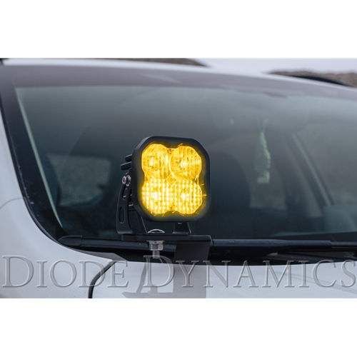 Diode Dynamics SS3 LED Ditch Light Kit for 2018-2021 Subaru Crosstrek, Sport Yellow Combo 