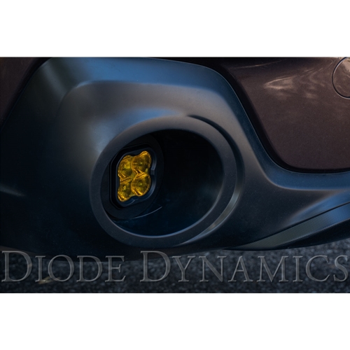 Diode Dynamics SS3 Type OB LED Fog Light Kit for 2013-2019 Subaru Outback Yellow SAE/DOT Fog Pro 
