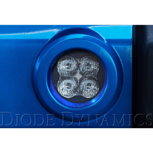 Diode Dynamics SS3 Type M LED Fog Light Kit for 2011-2014 Dodge Charger Yellow SAE/DOT Fog Max 