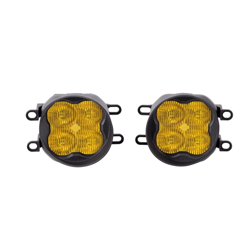Diode Dynamics SS3 Type B ABL LED Fog Light Kit for 2007-2014 Toyota Camry Yellow SAE/DOT Fog Max w/ Backlight 