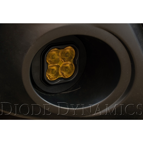 Diode Dynamics SS3 LED Pod Max Type OB Kit Yellow SAE Fog 