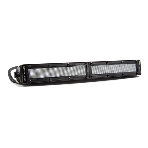 Diode Dynamics 12 Inch LED Light Bar  Single Row Straight Clear Flood Each Stage Series 
