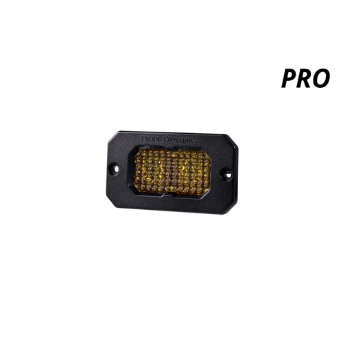 Diode Dynamics SS2 LED Pod Pro Yellow Combo Flush ABL Single 