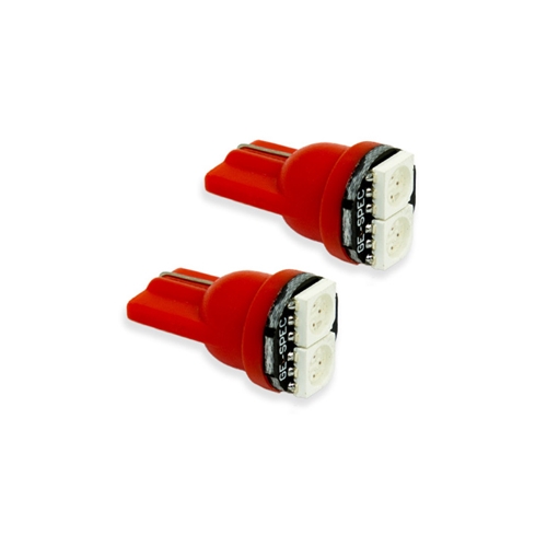 Diode Dynamics 194 LED Bulb SMD2 LED Red Pair 